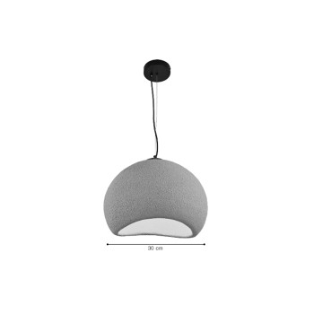 InLight Κρεμαστό φωτιστικό από Fiberglass 1XE27 D:30cm (4053-D) InLight Κρεμαστό φωτιστικό από Fiberglass 1XE27 D:30cm (4053-D)