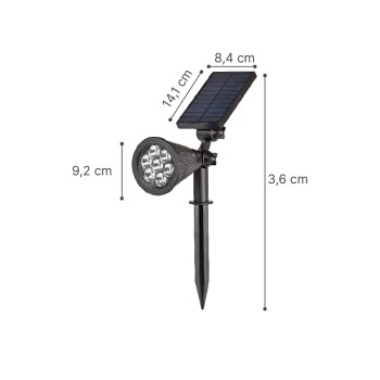 it-Lighting Amistad-LED 2W RGB Solar Spike Light in Black Color (80204910S) it-Lighting Amistad-LED 2W RGB Solar Spike Light in Black Color (80204910S)