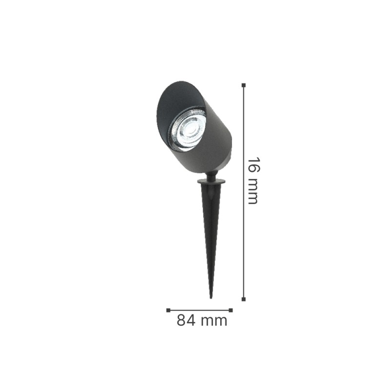 it-Lighting Jay -LED 7W 3000K Outdoor Spike Light in Antracite  Color (80600211) it-Lighting Jay -LED 7W 3000K Outdoor Spike Light in Antracite  Color (80600211)