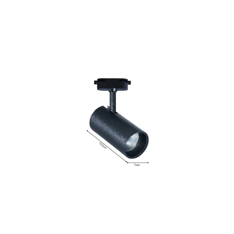 InLight Σποτ τριφασικής ράγας LED 30W 3CCT με επιλογή εναλλαγής μοιρών σε μαύρη απόχρωση D:7 cmX13,5cm ( T3-06600-Black) InLight Σποτ τριφασικής ράγας LED 30W 3CCT με επιλογή εναλλαγής μοιρών σε μαύρη απόχρωση D:7 cmX13,5cm ( T3-06600-Black)