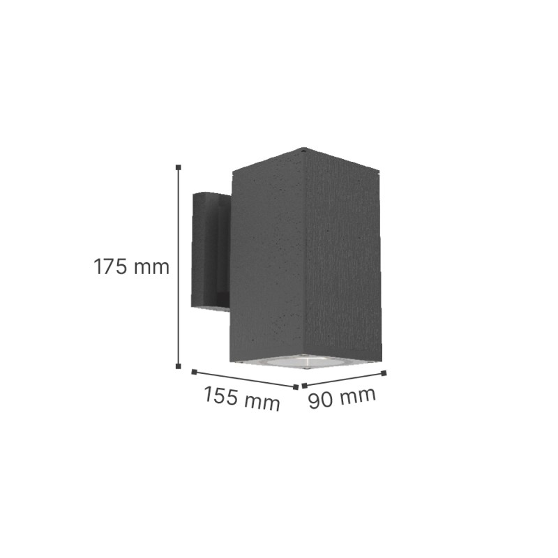 it-Lighting Elarbee E27 Outdoor Wall Lamp with Up or Down light in White (80203824) it-Lighting Elarbee E27 Outdoor Wall Lamp with Up or Down light in White (80203824)