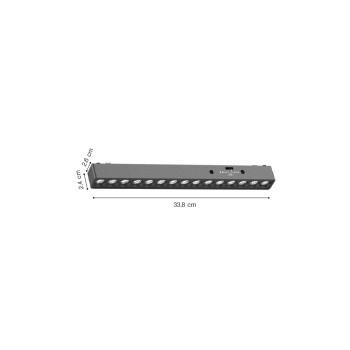 Inlight Φωτιστικό LED 15W 3CCT για Ultra-Thin μαγνητική ράγα σε λευκή απόχρωση D:33,8X2,6X2,4cm (TMU0020-WH) Inlight Φωτιστικό LED 15W 3CCT για Ultra-Thin μαγνητική ράγα σε λευκή απόχρωση D:33,8X2,6X2,4cm (TMU0020-WH)