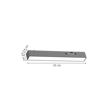 Inlight Γραμμικό φωτιστικό LED 7W 3CCT για Ultra Thin ράγα σε λευκή απόχρωση D:23X2,6X2,4cm (TMU0040-White) Inlight Γραμμικό φωτιστικό LED 7W 3CCT για Ultra Thin ράγα σε λευκή απόχρωση D:23X2,6X2,4cm (TMU0040-White)