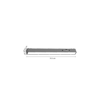 Inlight Γραμμικό φωτιστικό LED 10W 3CCT για Ultra Thin ράγα σε λευκή απόχρωση D:31,5X2,6X2,4cm (TMU0050-White) Inlight Γραμμικό φωτιστικό LED 10W 3CCT για Ultra Thin ράγα σε λευκή απόχρωση D:31,5X2,6X2,4cm (TMU0050-White)