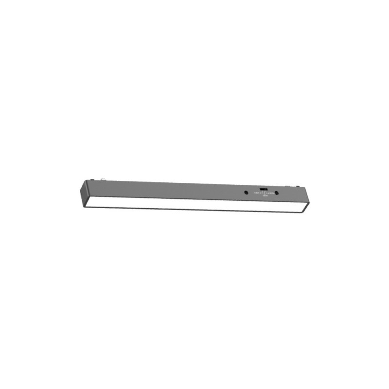 Inlight Γραμμικό φωτιστικό LED 10W 3CCT για Ultra Thin ράγα σε μαύρη απόχρωση D:31,5X2,6X2,4cm (TMU0050-Black)