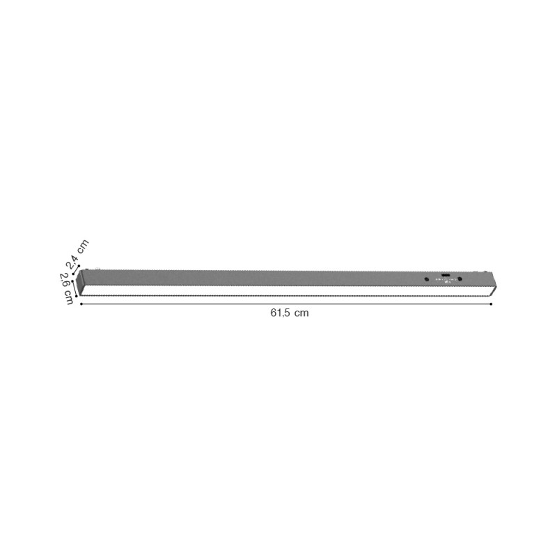Inlight Γραμμικό φωτιστικό LED 20W 3CCT για Ultra Thin ράγα σε λευκή απόχρωση D:61,5X2,6X2,4cm (TMU0060-White) Inlight Γραμμικό φωτιστικό LED 20W 3CCT για Ultra Thin ράγα σε λευκή απόχρωση D:61,5X2,6X2,4cm (TMU0060-White)