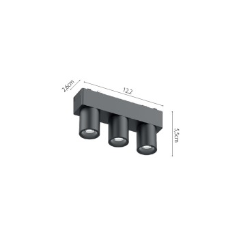 Inlight Φωτιστικό LED 6W 3CCT για Ultra-Thin μαγνητική ράγα σε λευκή απόχρωση D:12,2X2,6X5,5cm (TMU0090-White) Inlight Φωτιστικό LED 6W 3CCT για Ultra-Thin μαγνητική ράγα σε λευκή απόχρωση D:12,2X2,6X5,5cm (TMU0090-White)