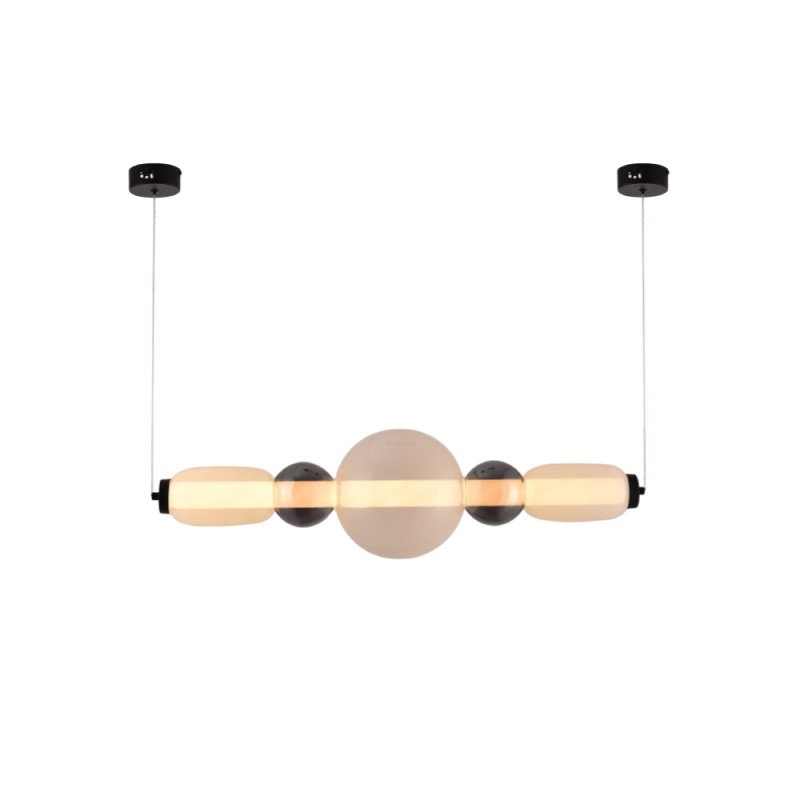 Inlight Κρεμαστό φωτιστικό LED 50W από γυαλί D:80x20cm (4078-Smoky) Inlight Κρεμαστό φωτιστικό LED 50W από γυαλί D:80x20cm (4078-Smoky)