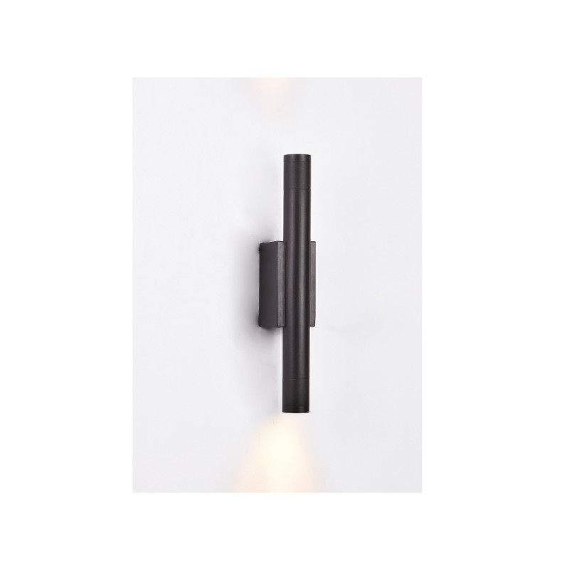 Inlight Επιτοίχιο φωτιστικό LED 2*5W 3000K σε μαύρη απόχρωση απο αλουμίνιο D:30x6cm (43061-Black) Inlight Επιτοίχιο φωτιστικό LED 2*5W 3000K σε μαύρη απόχρωση απο αλουμίνιο D:30x6cm (43061-Black)