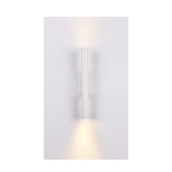 Inlight Επιτοίχιο φωτιστικό LED 2*5W 3000K σε λευκή απόχρωση απο αλουμίνιο D:30x6cm (43061-White) Inlight Επιτοίχιο φωτιστικό LED 2*5W 3000K σε λευκή απόχρωση απο αλουμίνιο D:30x6cm (43061-White)