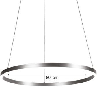 Inlight Κρεμαστό φωτιστικό LED 36W 3CCT (by switch on base) D:80cm (6095-AB-Golden) Inlight Κρεμαστό φωτιστικό LED 36W 3CCT (by switch on base) D:80cm (6095-AB-Golden)
