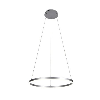 Inlight Κρεμαστό φωτιστικό LED 36W 3CCT (by switch on base) D:80cm (6095-AB-Silver) Inlight Κρεμαστό φωτιστικό LED 36W 3CCT (by switch on base) D:80cm (6095-AB-Silver)
