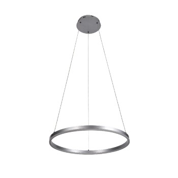 Inlight Κρεμαστό φωτιστικό LED 36W 3CCT (by switch on base) D:80cm (6095-AB-Silver) Inlight Κρεμαστό φωτιστικό LED 36W 3CCT (by switch on base) D:80cm (6095-AB-Silver)