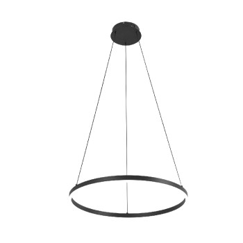 Inlight Κρεμαστό φωτιστικό LED 36W 3CCT (by switch on base) D:80cm (6095-AB-Black) Inlight Κρεμαστό φωτιστικό LED 36W 3CCT (by switch on base) D:80cm (6095-AB-Black)