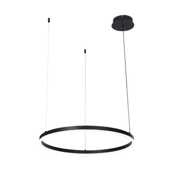 Inlight Κρεμαστό φωτιστικό LED 36W 3CCT (by switch on base) D:80cm (6095-AB-Black) Inlight Κρεμαστό φωτιστικό LED 36W 3CCT (by switch on base) D:80cm (6095-AB-Black)