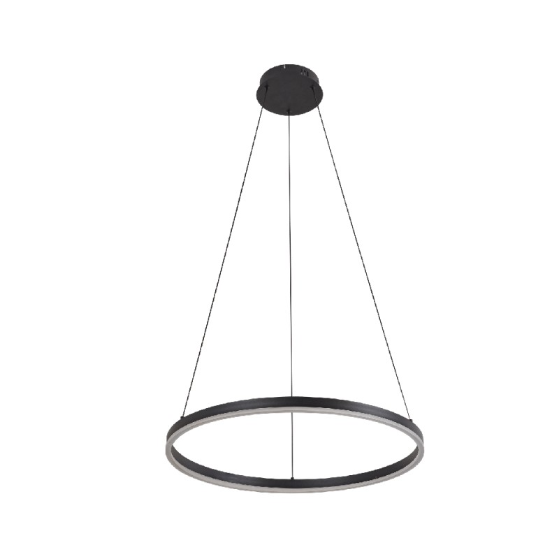 Inlight Κρεμαστό φωτιστικό LED 45W 3CCT (by switch on base) D:100cm (6095-AA-Black) Inlight Κρεμαστό φωτιστικό LED 45W 3CCT (by switch on base) D:100cm (6095-AA-Black)