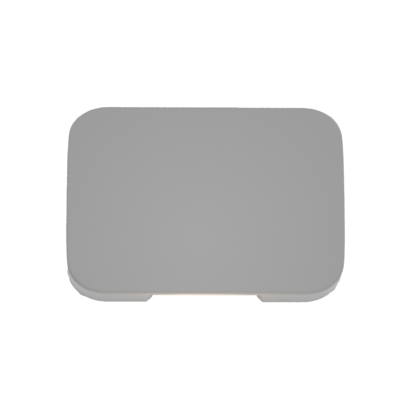 it-Lighting Silver LED 1W 3000K Outdoor Wall Lamp Grey D:5cmx7cm (80202430)