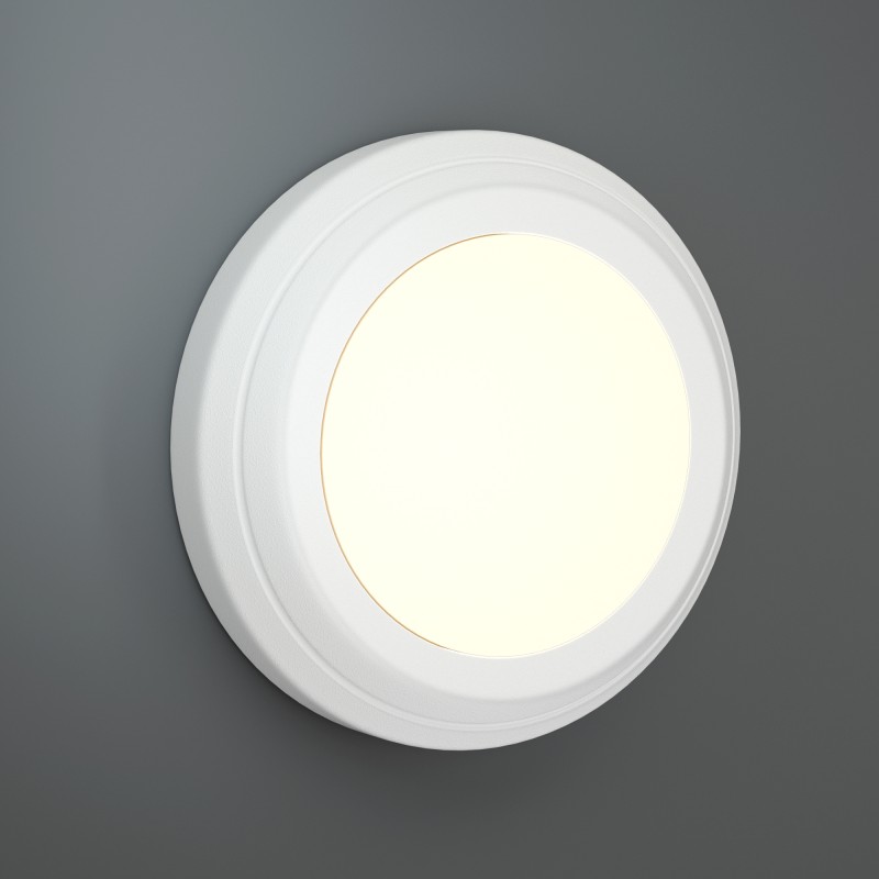 it-Lighting Jocassee LED 3.5W 3CCT Outdoor Wall Lamp White D:15cmx2.7cm (80201420) it-Lighting Jocassee LED 3.5W 3CCT Outdoor Wall Lamp White D:15cmx2.7cm (80201420)