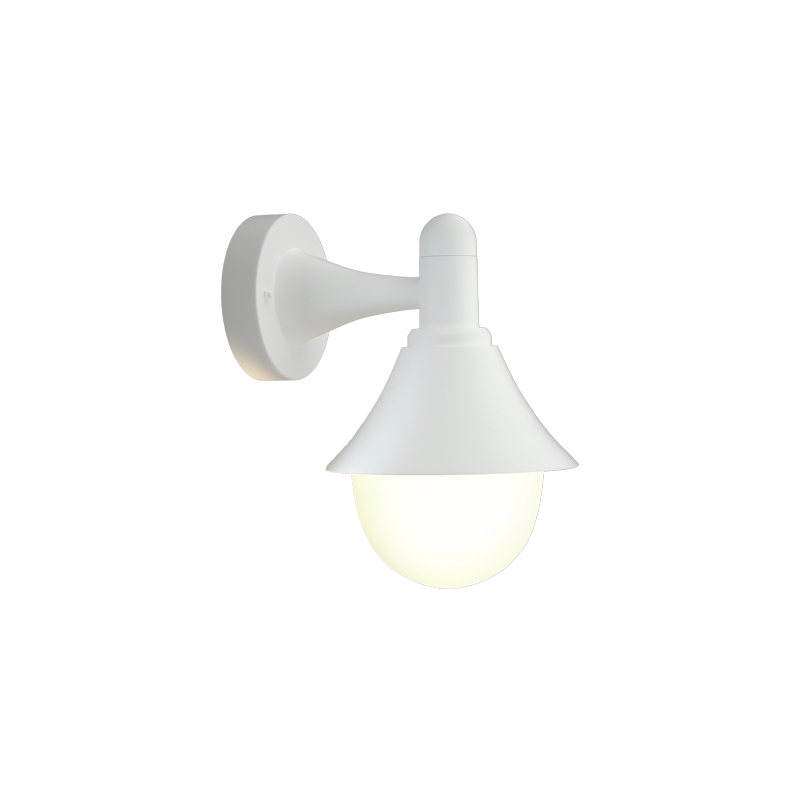 it-Lighting Rabun 1xE27 Outdoor Wall Lamp White D:24.5cmx23.5cm (80202524) it-Lighting Rabun 1xE27 Outdoor Wall Lamp White D:24.5cmx23.5cm (80202524)