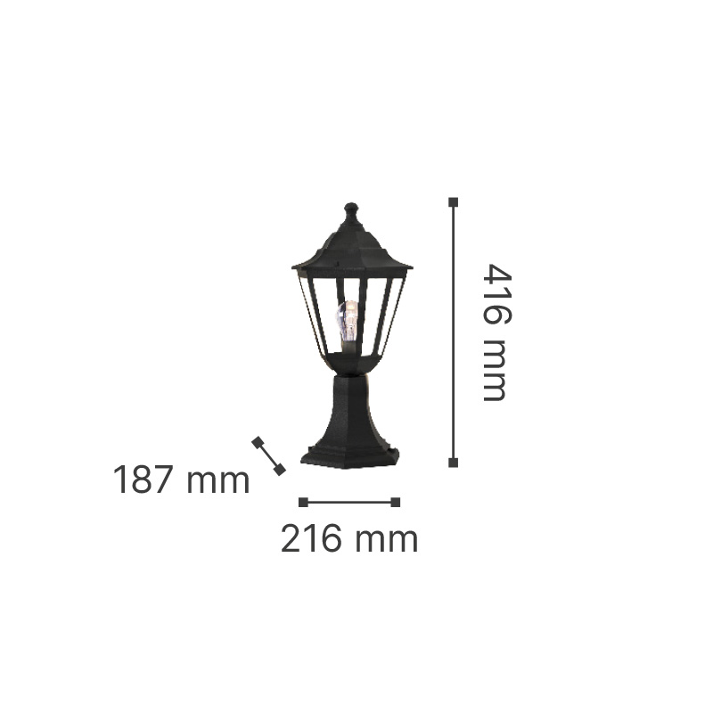 it-Lighting Redfish 1xE27 Outdoor Stand Light Black D:41.6cmx21.6cm (80400314) it-Lighting Redfish 1xE27 Outdoor Stand Light Black D:41.6cmx21.6cm (80400314)