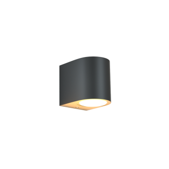 it-Lighting Powell 1xGU10 Outdoor Up or Down Wall Lamp Anthracite D:9cmx8cm (80200244) it-Lighting Powell 1xGU10 Outdoor Up or Down Wall Lamp Anthracite D:9cmx8cm (80200244)