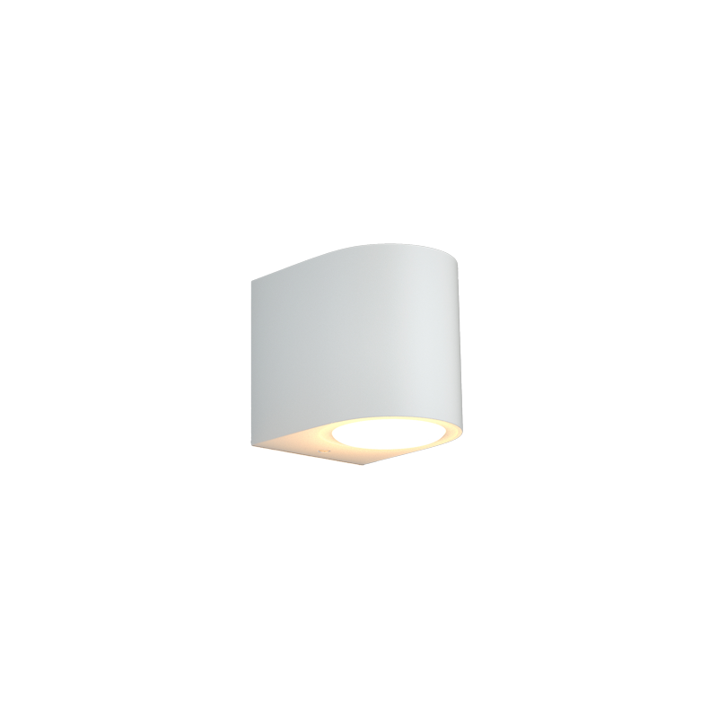 it-Lighting Powell 1xGU10 Outdoor Up or Down Wall Lamp White D:9cmx8cm (80200224) it-Lighting Powell 1xGU10 Outdoor Up or Down Wall Lamp White D:9cmx8cm (80200224)