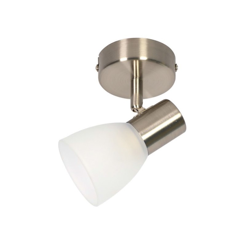 InLight Επιτοίχιο σποτ από μέταλλο σε οξυντέ απόχρωση 1XE14 D:8cm (9064-1Φ-Οξυντέ) InLight Επιτοίχιο σποτ από μέταλλο σε οξυντέ απόχρωση 1XE14 D:8cm (9064-1Φ-Οξυντέ)