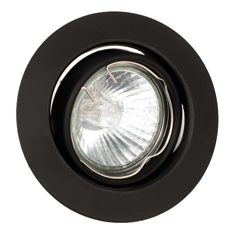 InLight Χωνευτό σποτ από μαύρο μέταλλο 1XGU10 D:9cm (43277-Μαύρο) InLight Χωνευτό σποτ από μαύρο μέταλλο 1XGU10 D:9cm (43277-Μαύρο)