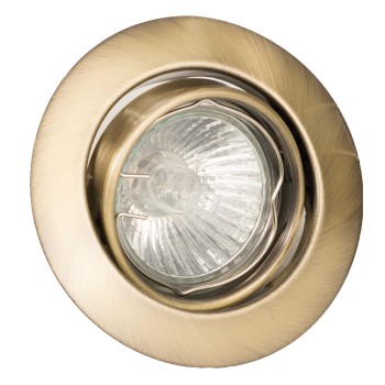 InLight Χωνευτό σποτ από οξυντέ μέταλλο 1XGU10 D:9cm (43277-Οξυντέ) InLight Χωνευτό σποτ από οξυντέ μέταλλο 1XGU10 D:9cm (43277-Οξυντέ)