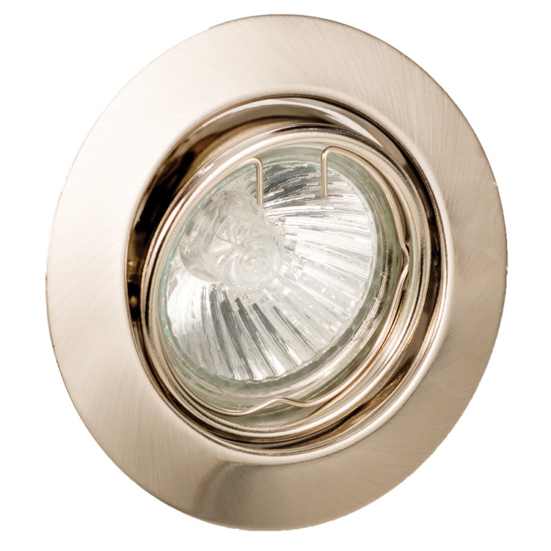 InLight Χωνευτό σποτ από νίκελ ματ μέταλλο 1XGU10 D:9cm (43277-Νίκελ Ματ) InLight Χωνευτό σποτ από νίκελ ματ μέταλλο 1XGU10 D:9cm (43277-Νίκελ Ματ)