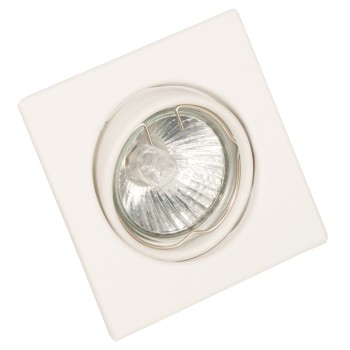 InLight Χωνευτό σποτ από λευκό μέταλλο 1XGU10 D:9cm (43278-Λευκό) InLight Χωνευτό σποτ από λευκό μέταλλο 1XGU10 D:9cm (43278-Λευκό)