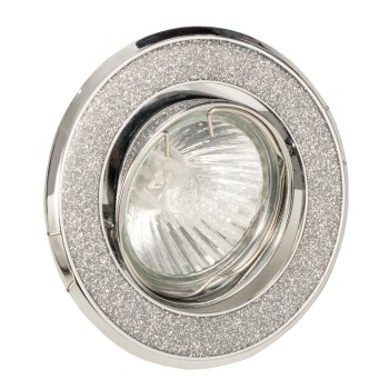 InLight Χωνευτό σποτ από χρώμιο μέταλλο 1XGU10 D:9,5cm (43285-Χρώμιο) InLight Χωνευτό σποτ από χρώμιο μέταλλο 1XGU10 D:9,5cm (43285-Χρώμιο)