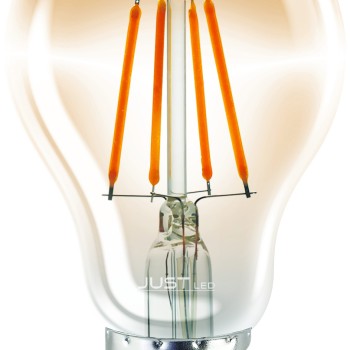 JUST LED JUSTLed-LED Filament Ε27 Α60 10W 3000K Θερμό Amber Dimmable (B276010301) JUST LED JUSTLed-LED Filament Ε27 Α60 10W 3000K Θερμό Amber Dimmable (B276010301)