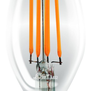 JUST LED JUSTLed-LED Filament Ε14 C35 6W 4000K Φυσικό (B143506102) JUST LED JUSTLed-LED Filament Ε14 C35 6W 4000K Φυσικό (B143506102)