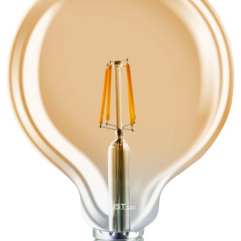 JUST LED JUSTLed-LED Filament Ε27 G125 12W 3000K Θερμό Amber (B271212201) JUST LED JUSTLed-LED Filament Ε27 G125 12W 3000K Θερμό Amber (B271212201)