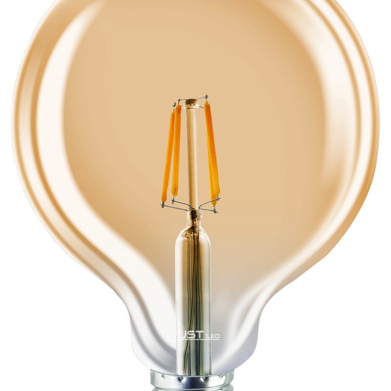 JUST LED JUSTLed-LED Filament Ε27 G125 12W 3000K Θερμό Amber (B271212201) JUST LED JUSTLed-LED Filament Ε27 G125 12W 3000K Θερμό Amber (B271212201)