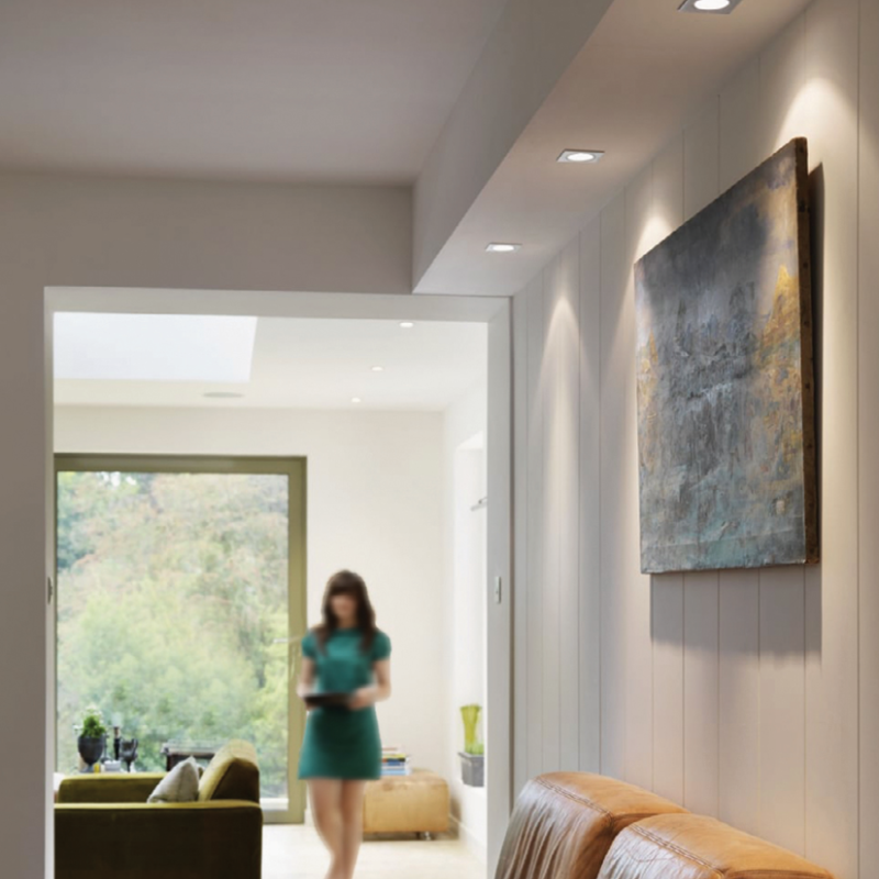 InLight Χωνευτό σποτ από λευκό μέταλλο 1XGU10 D:9cm (43278-Λευκό) InLight Χωνευτό σποτ από λευκό μέταλλο 1XGU10 D:9cm (43278-Λευκό)