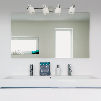 InLight Επιτοίχιο σποτ από μέταλλο σε χρώμιο απόχρωση 4XE14 D:62cm (9079-4Φ-Χρώμιο) InLight Επιτοίχιο σποτ από μέταλλο σε χρώμιο απόχρωση 4XE14 D:62cm (9079-4Φ-Χρώμιο)