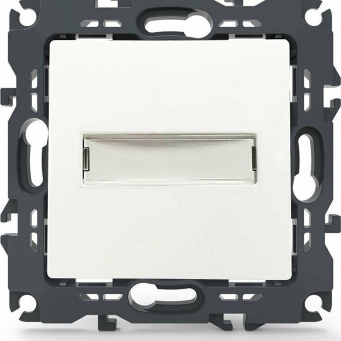 Aca Μπουτόν Κουδουνιού σε Λευκό Χρώμα 1000112101