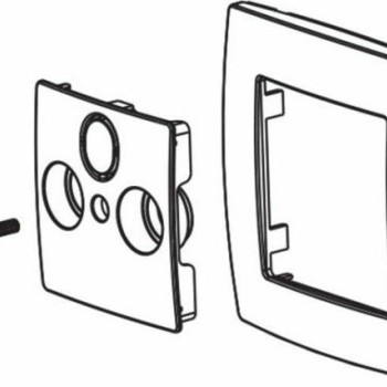 Aca Prime Πρίζα Κεραίας Τηλεόρασης Τερματική σε Σαμπανιζέ χρώμα 1000114204